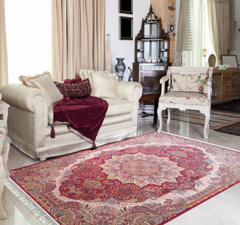 Kunsztowny dywan turecki- PERS- 10- czerwony