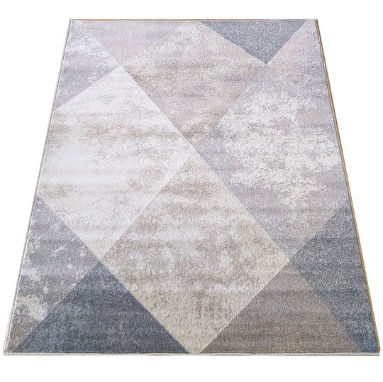 Szary dywan nowoczesny Venice 05 - beżowy