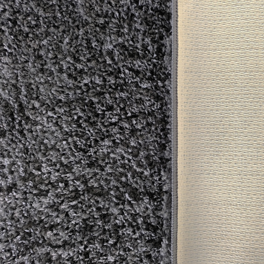 Dywan Kayoom Soft- typu Shaggy nowoczesny, mięciutki - ciemny szary