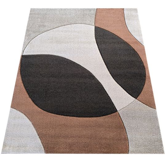Dywan nowoczesny mięciutki Ladon 01 - koło