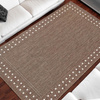 Nowoczesny dywan sznurkowy OUTDOOR PATIO 11 Brązowy