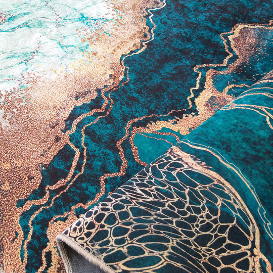 Dywan antypoślizgowy Heos New 111 - zielony