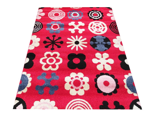 Dywan dla dziecka Smyk 06447A- kwiatuszki