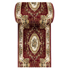 Chodnik Kashmir New 04 - czerwony - szerokość od 60 cm do 120 cm