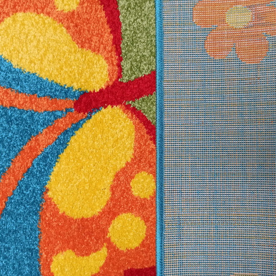 Dywan dziecięcy Diamond 14 Motyle - Niebieski