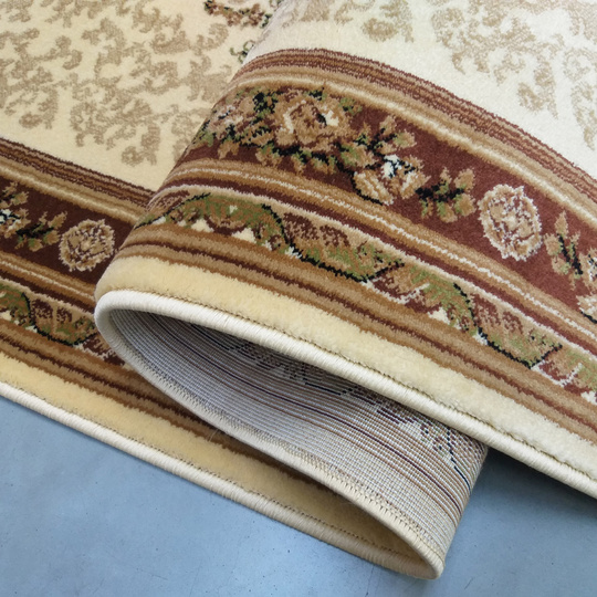 Chodnik Kashmir 04 - brązowy - szerokość od 60 cm do 100 cm