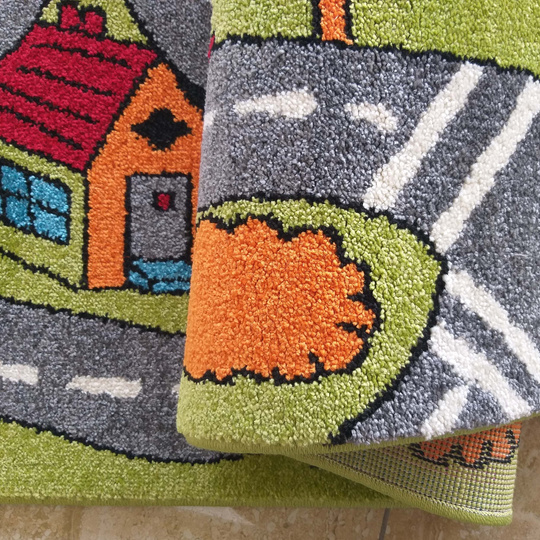 Dywan dziecięcy Diamond 108 - Uliczki szare