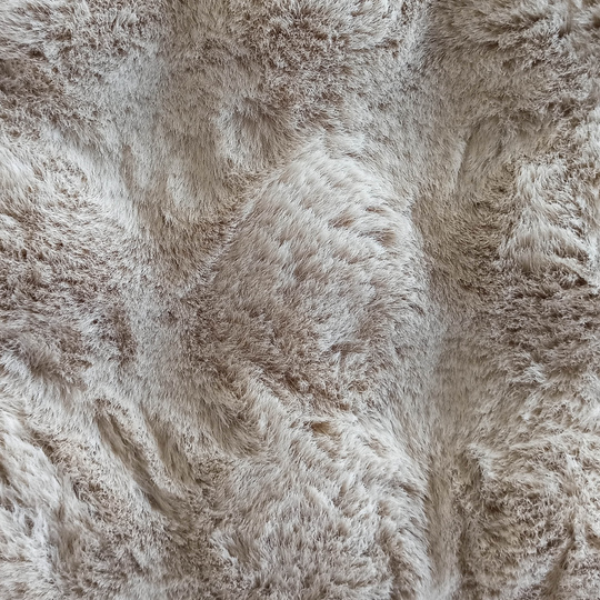 Mięciutki dywan typu rabbit MERLIN 3D- Latte