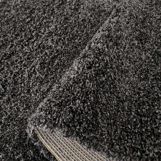 Dywan nowoczesny mięciutki Santo - typu Shaggy - antracytowy