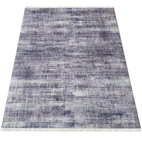 Antypoślizgowy dywan nowoczesny do kuchni - Universal 02 - do prania w pralce - szara