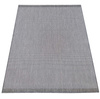 Nowoczesny dywan sznurkowy OUTDOOR dwustronny MODERN 14 Szary