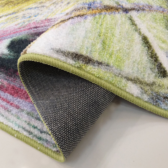 Dywan nowoczesny Argentum 03 wielokolorowy - pawie piórka