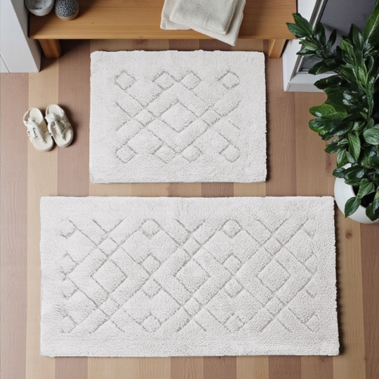 Komplet Łazienkowy Bostoneo 12 - Ecru