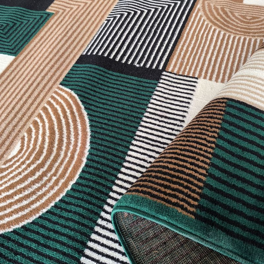 Dywan klasyczny BCF Anto 18 - zielony