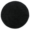 Dywan okrągły Kayoom - typu Shaggy nowoczesny, mięciutki - czarny