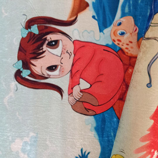 Dziecięcy dywan antypoślizgowy do prania- Kids Play 07- Podwodny świat