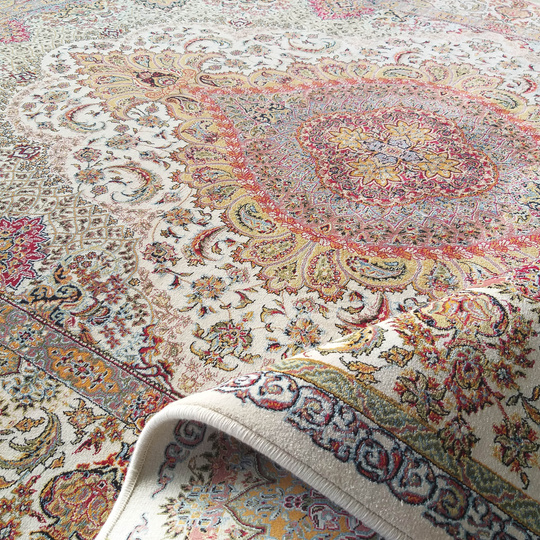 Kunsztowny dywan turecki- PERS- 03- kremowy