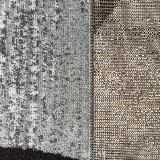 Chodnik Selma 06 - szary geometryczny - szerokość od 80 cm do 120 cm