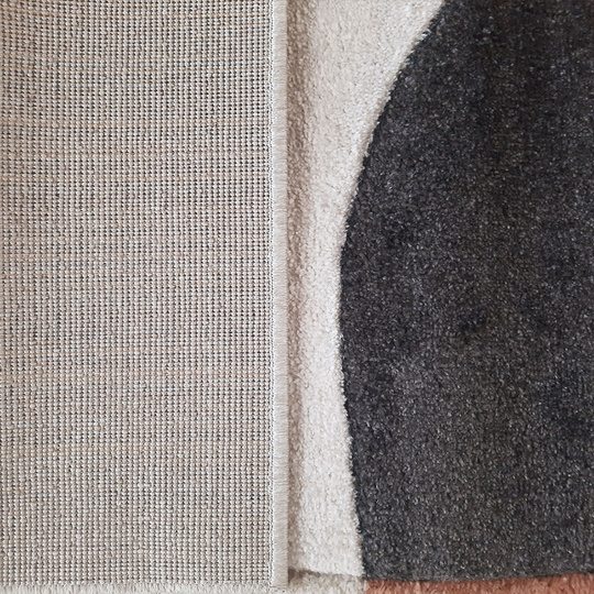 Dywan nowoczesny mięciutki Ladon 01 - koło