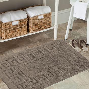 Komplet łazienkowy z wycięciem pod toaletę Montenegro GRECKI - cappuccino