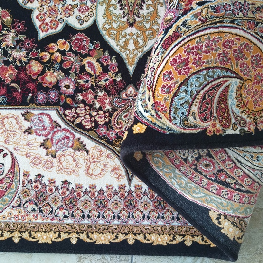 Kunsztowny dywan turecki- PERS- 10- czarny