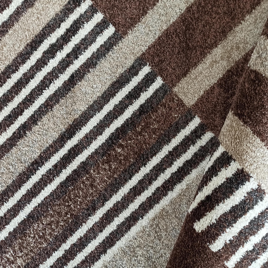 Dywan nowoczesny KOLORADO 03 kremowo- brązowy