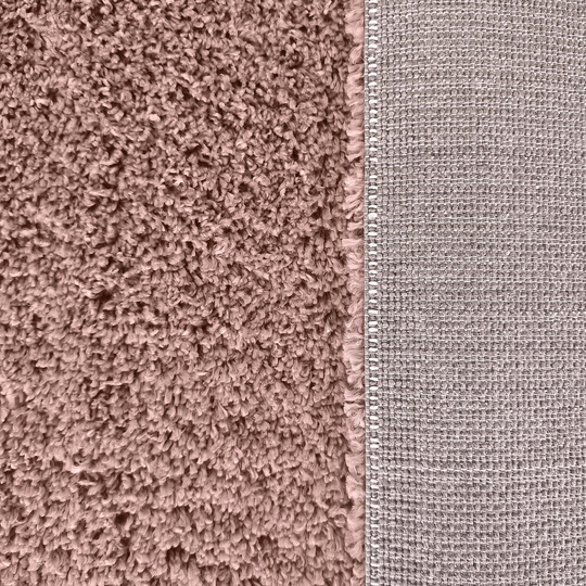 Dywan nowoczesny mięciutki Santo - typu Shaggy - pudrowy róż