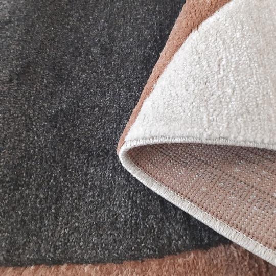 Dywan nowoczesny mięciutki Ladon 01 - koło