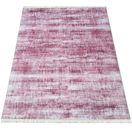 Antypoślizgowy dywan nowoczesny do kuchni - Universal 02 - do prania w pralce - lila