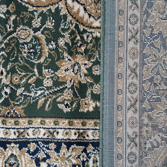 Dywan ekskluzywny zielony Kashmir New 03