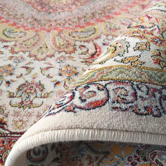 Kunsztowny dywan turecki- PERS- 03- kremowy