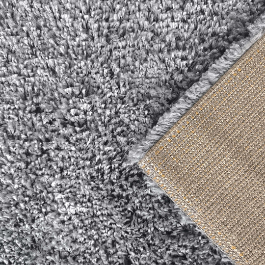 Dywan nowoczesny mięciutki Santo - typu Shaggy - szary