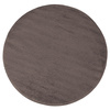 Dywan Premium koło jednolity brązowy