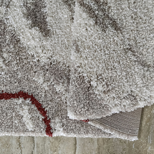 Dywan nowoczesny mięciutki Santo 01 - typu Shaggy - beżowy