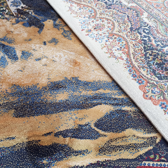 Wytworny dywan Qum Silk 04- rumak