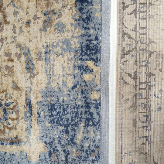 Dywan nowoczesny Rustic Texture Shrink 10- BCB- Wielokolorowy