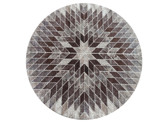 Okroągły dywan nowoczesny Pula 10 beżowy