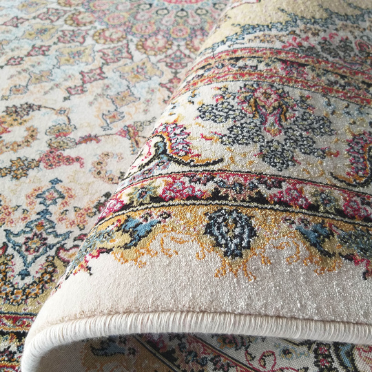 Kunsztowny dywan turecki- PERS- 02- kremowy