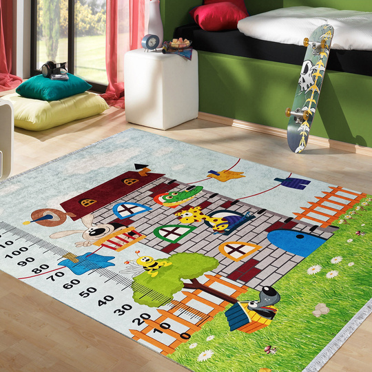 Dziecięcy dywan antypoślizgowy do prania- Kids Play 09- Miara