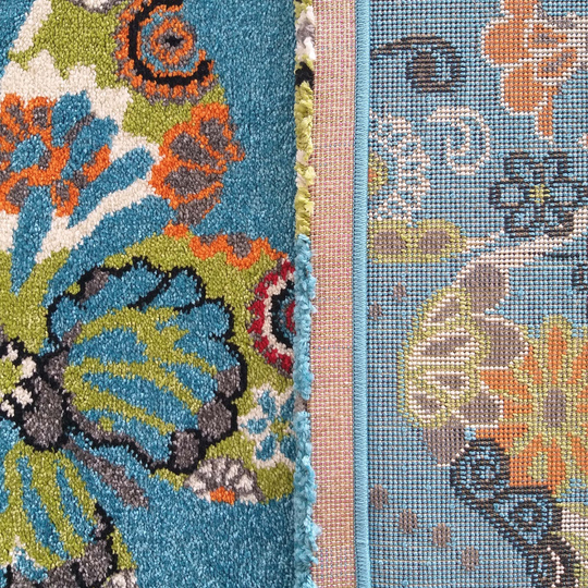 Dywan dziecięcy Diamond 114 Motyle - Niebieski