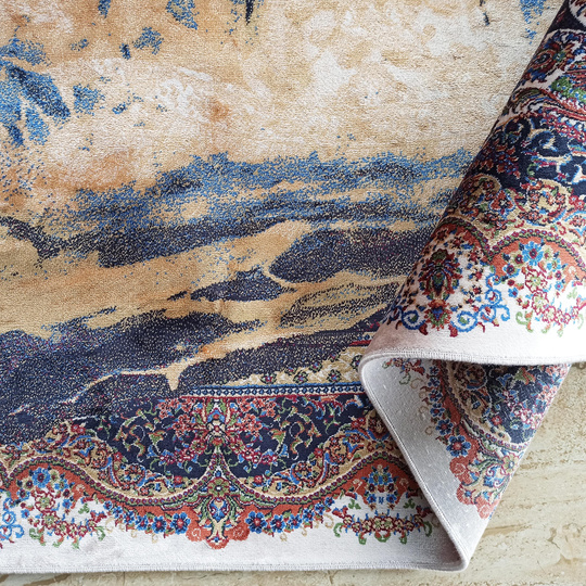 Wytworny dywan Qum Silk 04- rumak