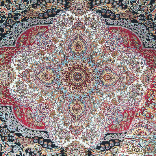 Kunsztowny dywan turecki- PERS- 08- wielokolorowy