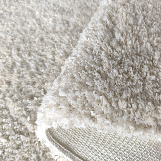 Dywan Kayoom Soft - typu Shaggy nowoczesny, mięciutki - ecru