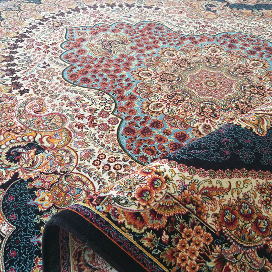 Kunsztowny dywan turecki- PERS- 04- czarny