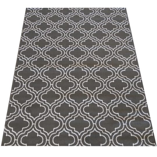 Dywan nowoczesny Selma 01 - szaro- biały