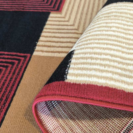 Chodnik BCF Anto 18 - czerwony - szerokość od 60 cm do 100 cm