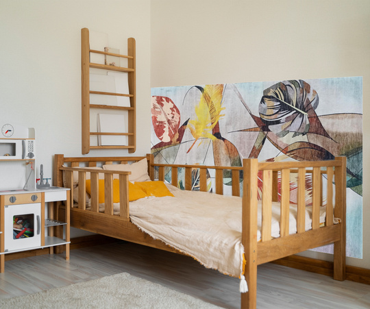 Komplet łazienkowy antypoślizgowy Heos New 124- liście- bez frędzli