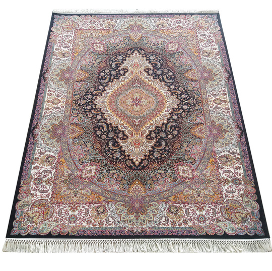 Kunsztowny dywan turecki- PERS- 03- czarny