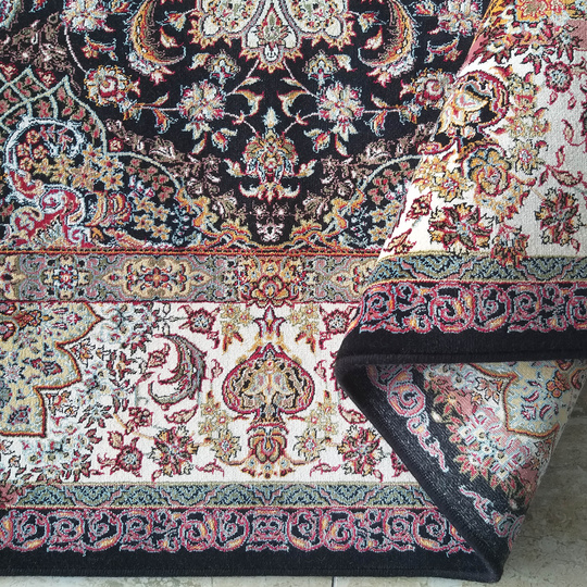 Kunsztowny dywan turecki- PERS- 03- czarny