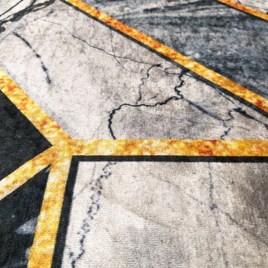 Dywan antypoślizgowy nowoczesny Gold 04